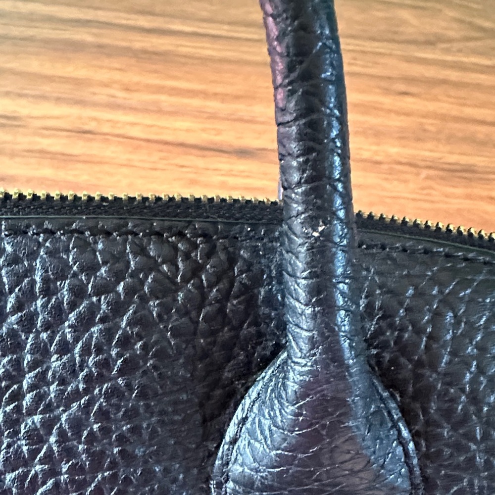 ⚫️⚫️EUC Kate Spade Pebbled Leather Black Satchel⚫️⚫️ - Picture 12 of 16